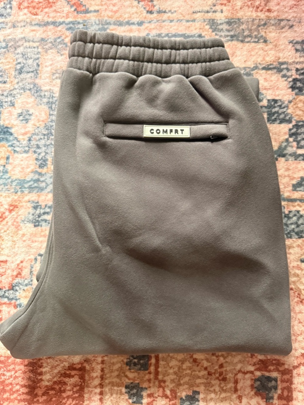 Comfrt Travel Essentials Sweatpants, Steel Grey - X-Small